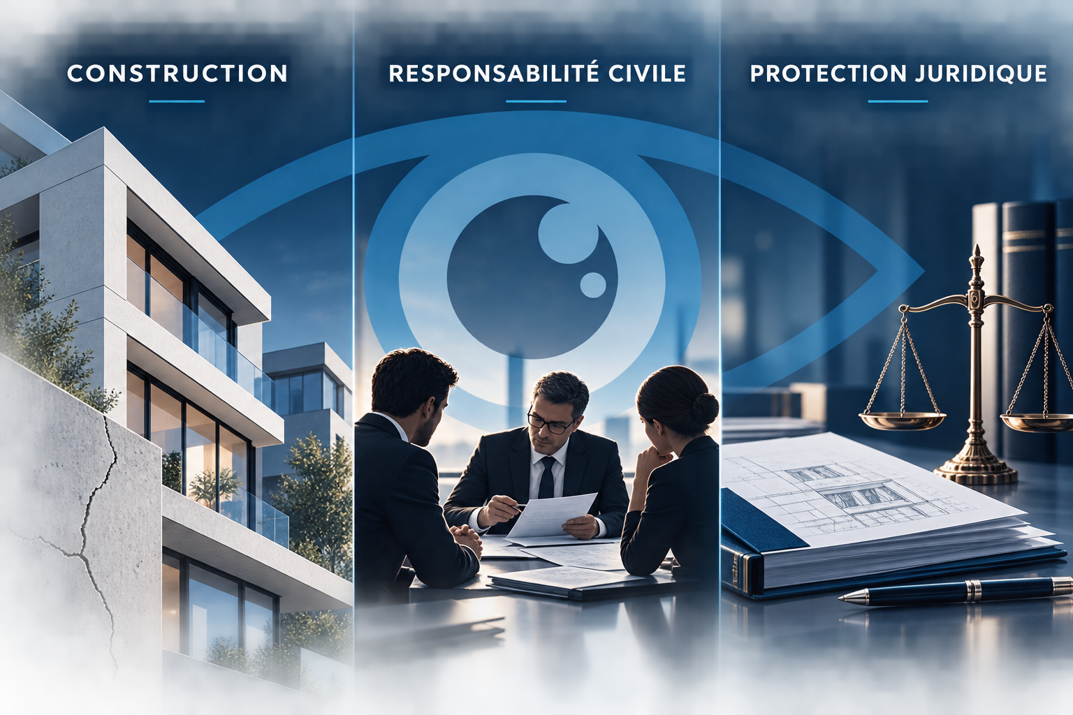 Construction, responsabilité civile et protection juridique, les trois domaines d’intervention d’IRIS Expertise
